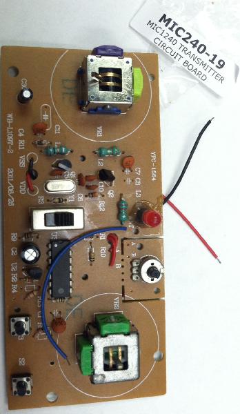 MIC1240 TRANSMITTER CIRCUIT BOARD