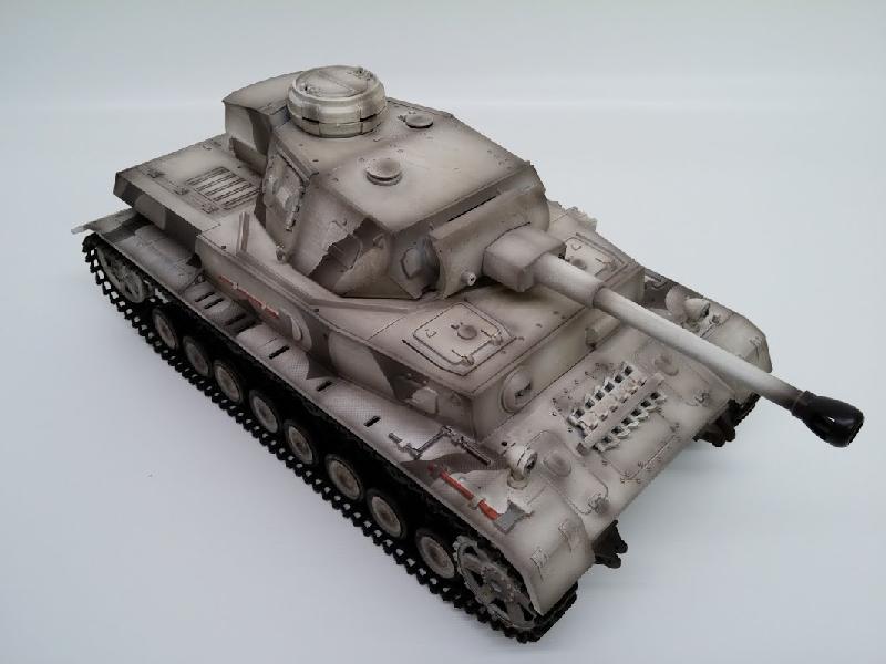 2.4ghz radio remote control 1/16 german panzer iv f2 airsoft battle tank w/sound & smoke r/c rtr