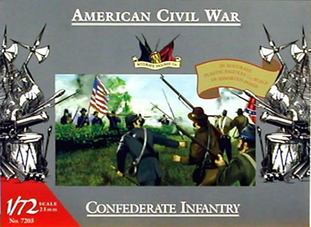 1/72 CIVIL WAR CONF INFANTRY