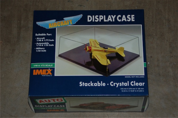 XTRA LG DISPLAY CASE FOR 1/24 1/18 1/72 12.44''x10.87''x5.32''