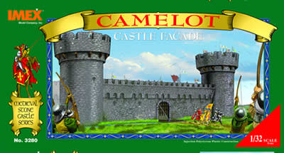 54MM CAMELOT CASTLE FACADE