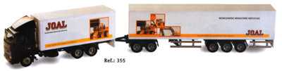 1/50 VOLVO FH12 DBL TRAILER B70