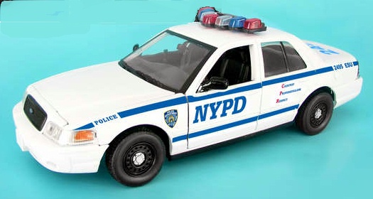 1/24 NYPD 02 CHEV IMPALA