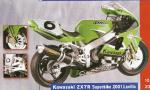 1/9 KAWASAKI ZX-7R 2001 (BUILT METAL