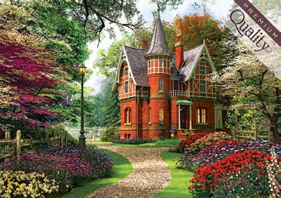 1000 PIECE VICTORIAN COTTAGE NEW! 2014 RELEASE!