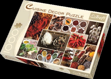 1000 PIECE 'CUISINE DÉCOR' SPICES NEW! 2014 RELEASE!