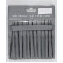 4IN MINI NEEDLE FILE SET W/POU