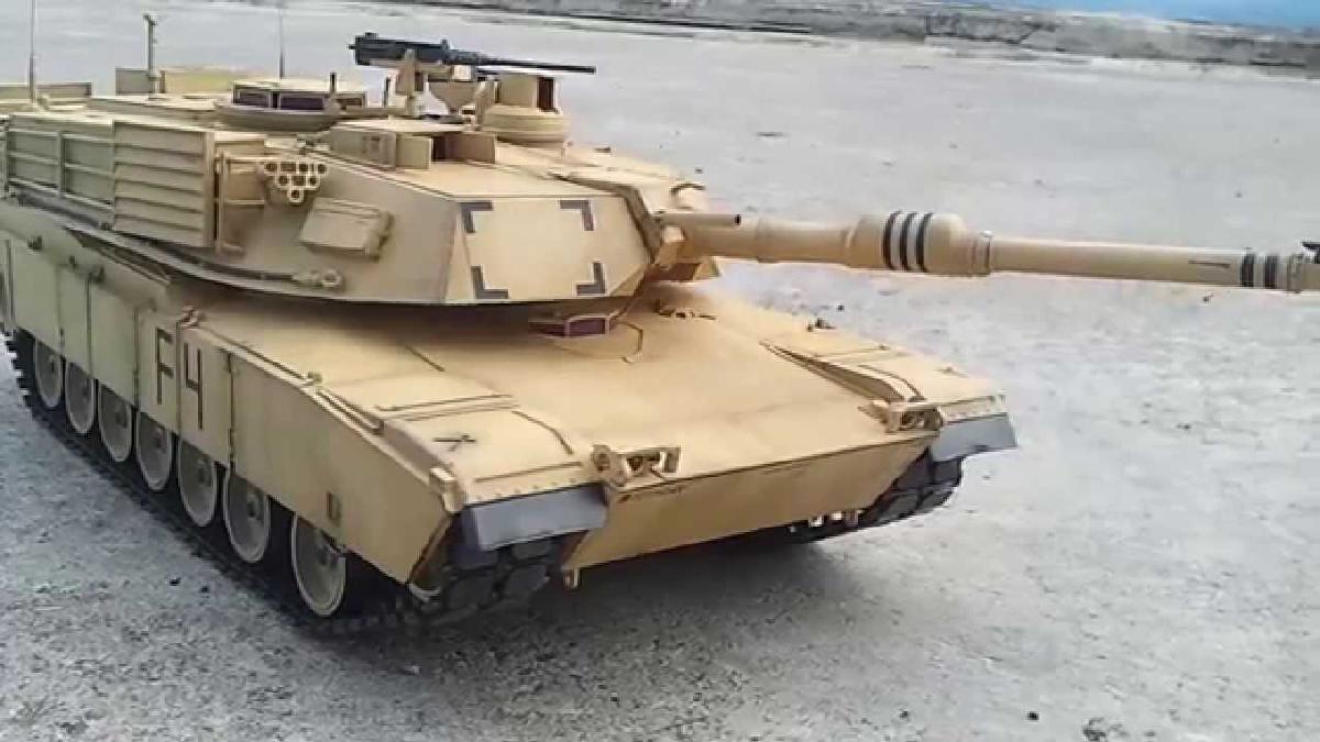 heng long rc tank 1:16 us army m1a2 abrams main battle tank