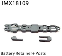 BATTERY RETAINER + POSTS